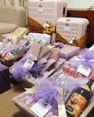 Wrapping of Dowry or Engagement Items
