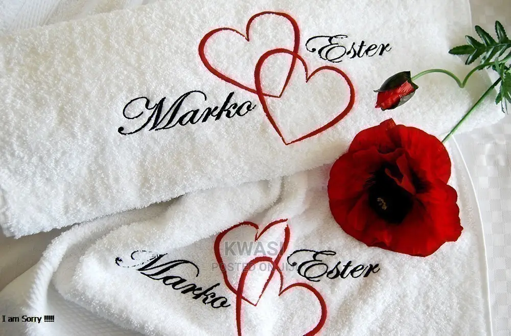 Face Towels Embroidery Works