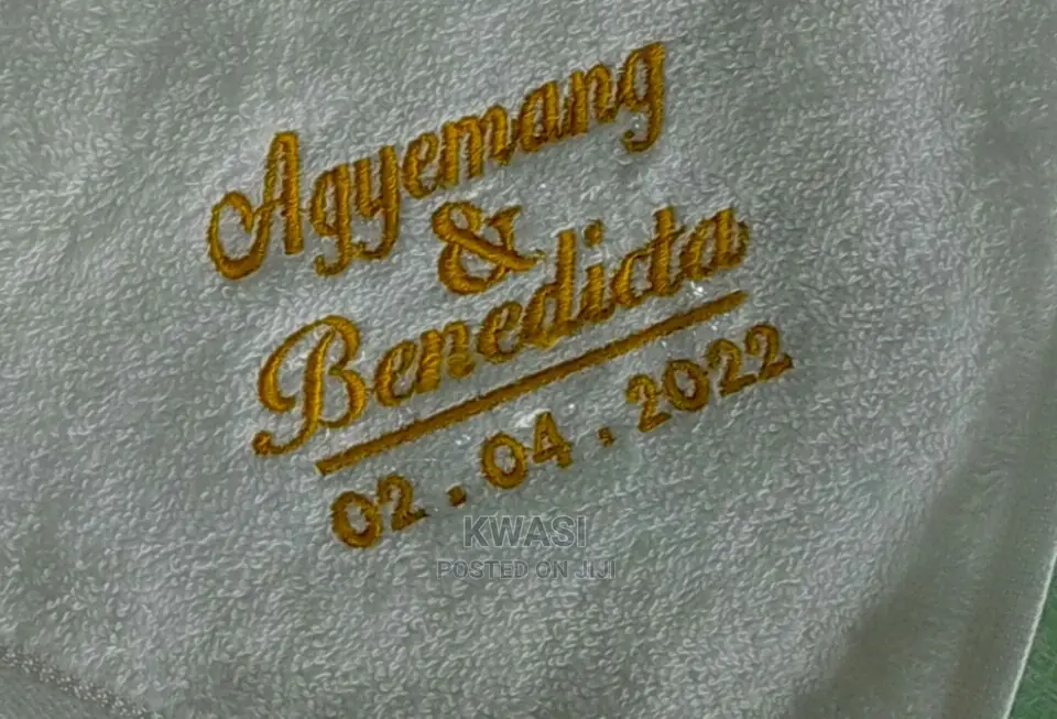 Face Towels Embroidery Works
