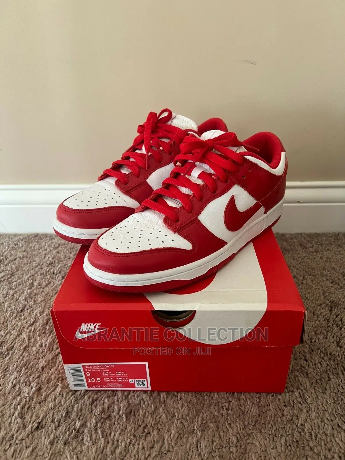 Nike Dunk Low University Red