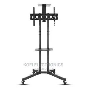 32-70 Adjustable Height Movable Metal TV Trolley Stand Mount