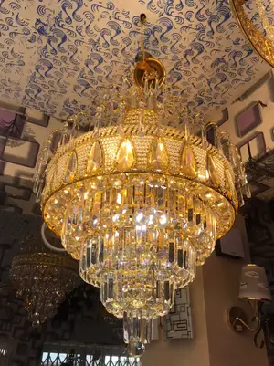 Sleek Chandelier Ceiling Light for Your Living Room