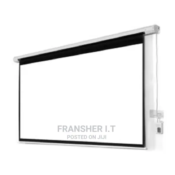 180 X 180 Electronic Projector Screen