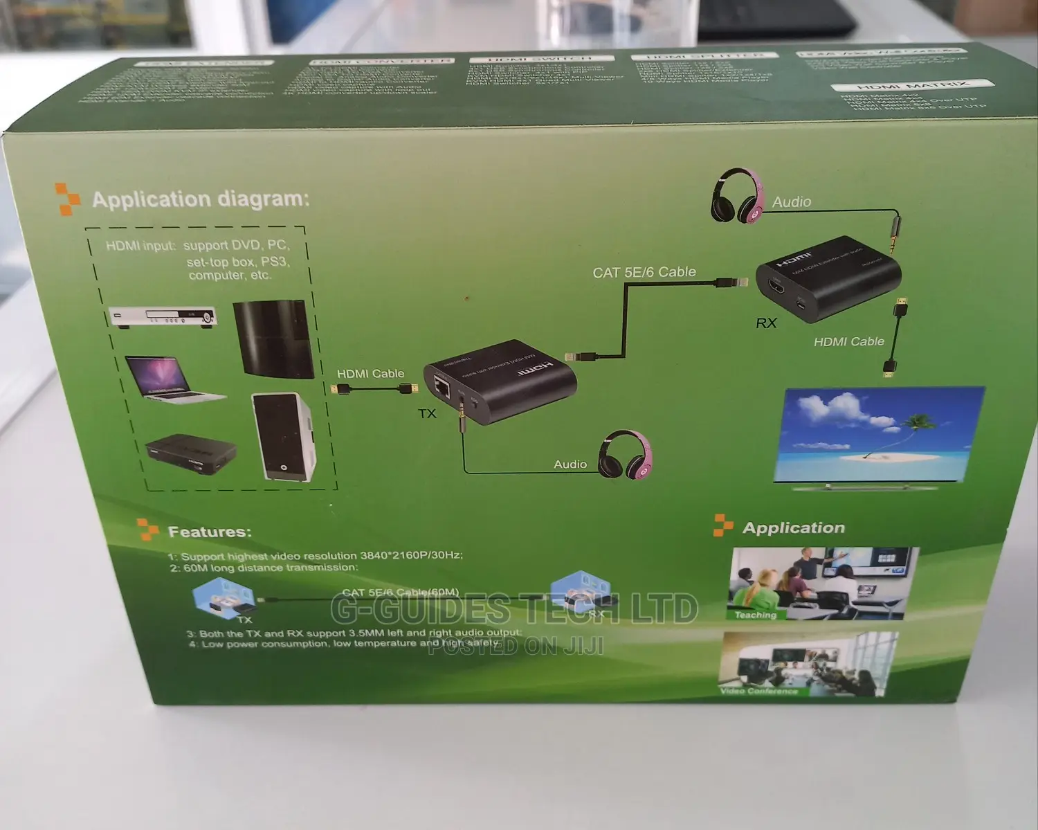 60M HDMI Extender With Audio, Hdmi Extender 60M
