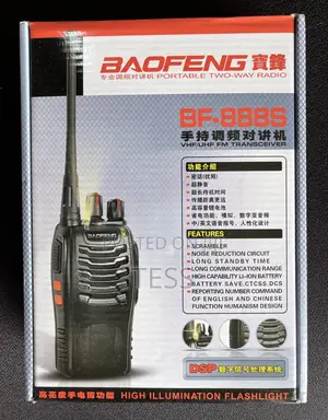 Baofeng Walkie-talkie 888s 2 In 1 With Earpiece