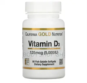 Vitamin D3, 125 Mcg (5,000 IU), 90 Softgels - Immune Health
