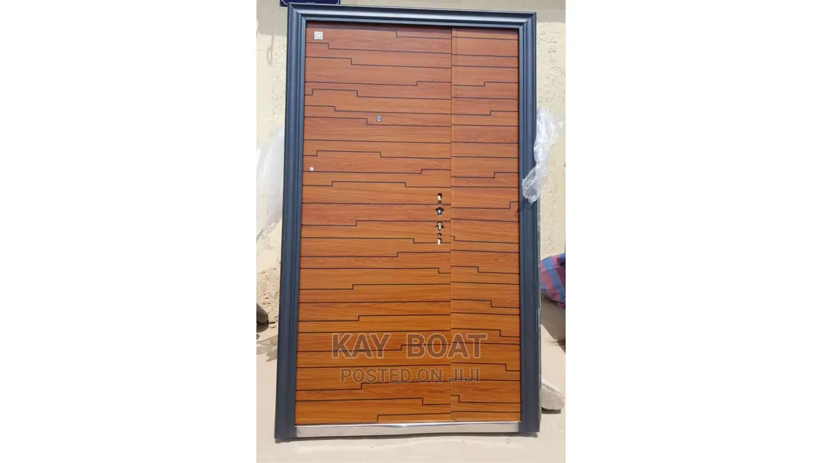 Heavy Brown Door