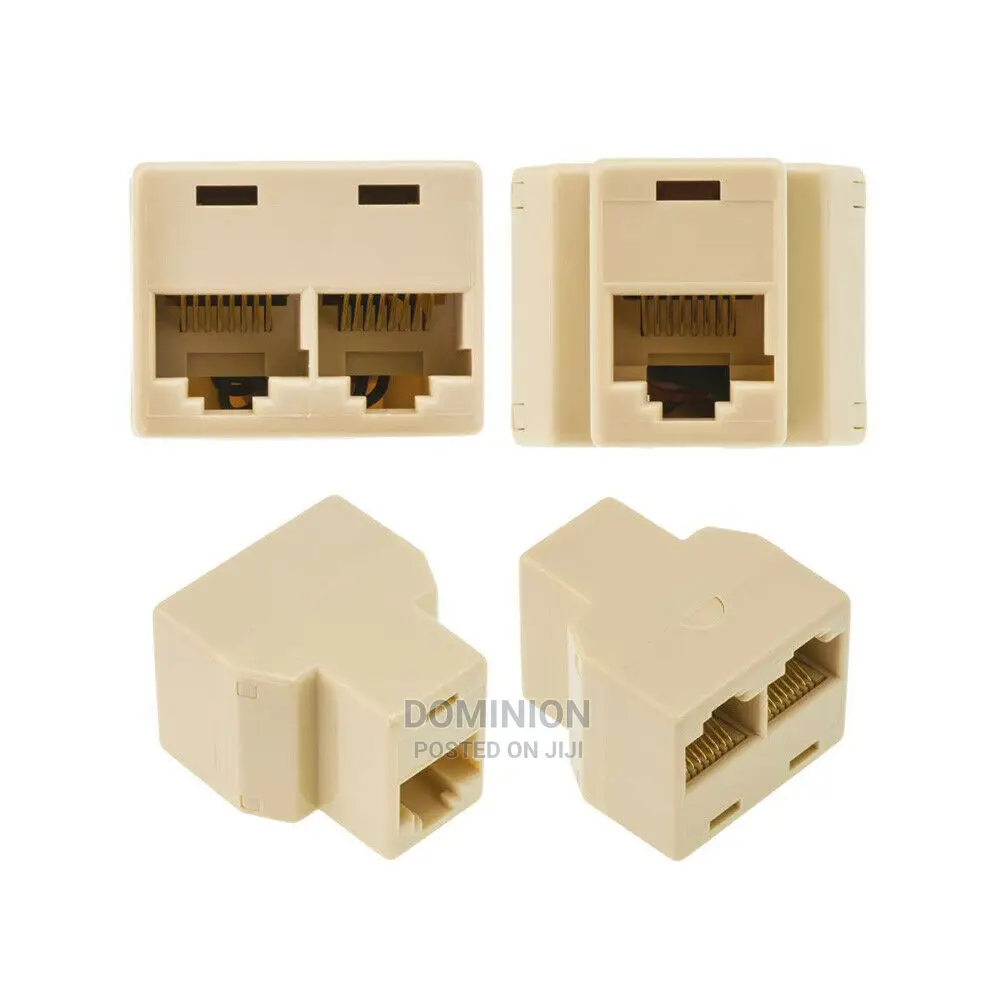 2 Ways Rj45 Network Splitter/ Coupler
