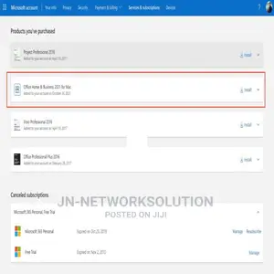 Microsoft Office 2021 Home and Business for PC/MAC