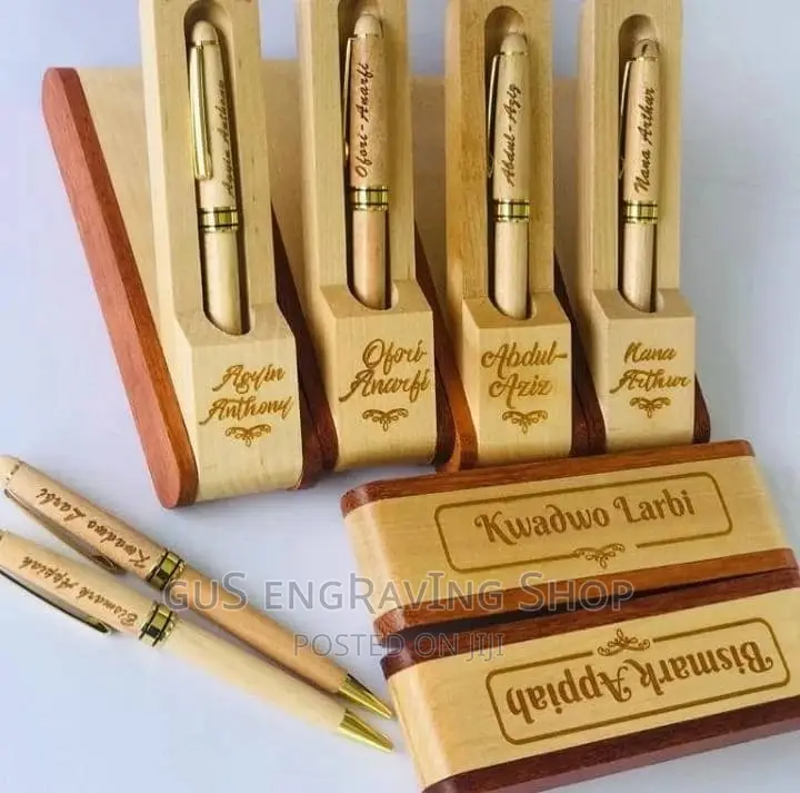 Engraved Wooden Pen(Customised)