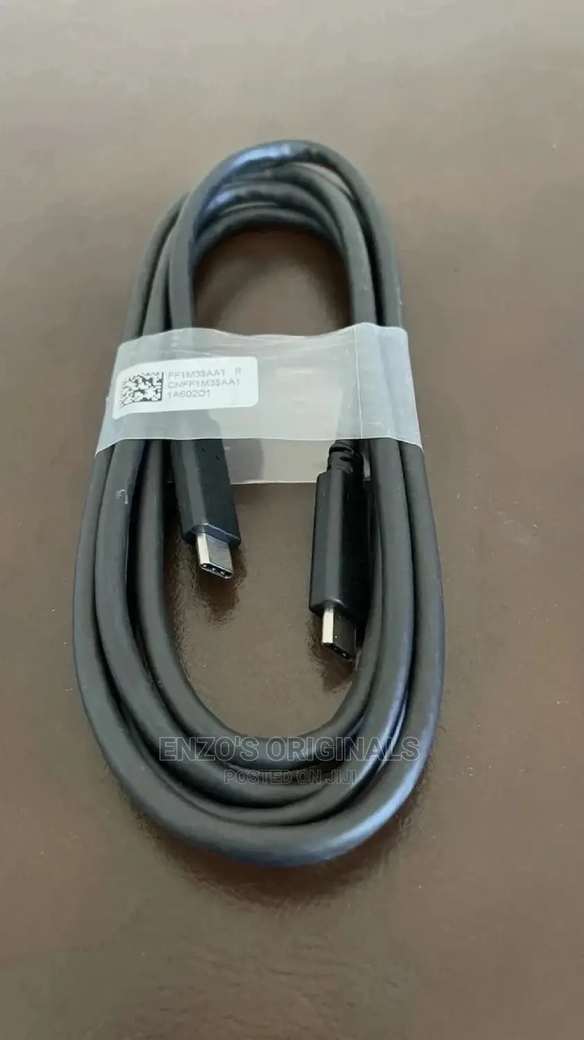 Usb-c To Usb-c Display Cable With Pd 100watts Dell Branded