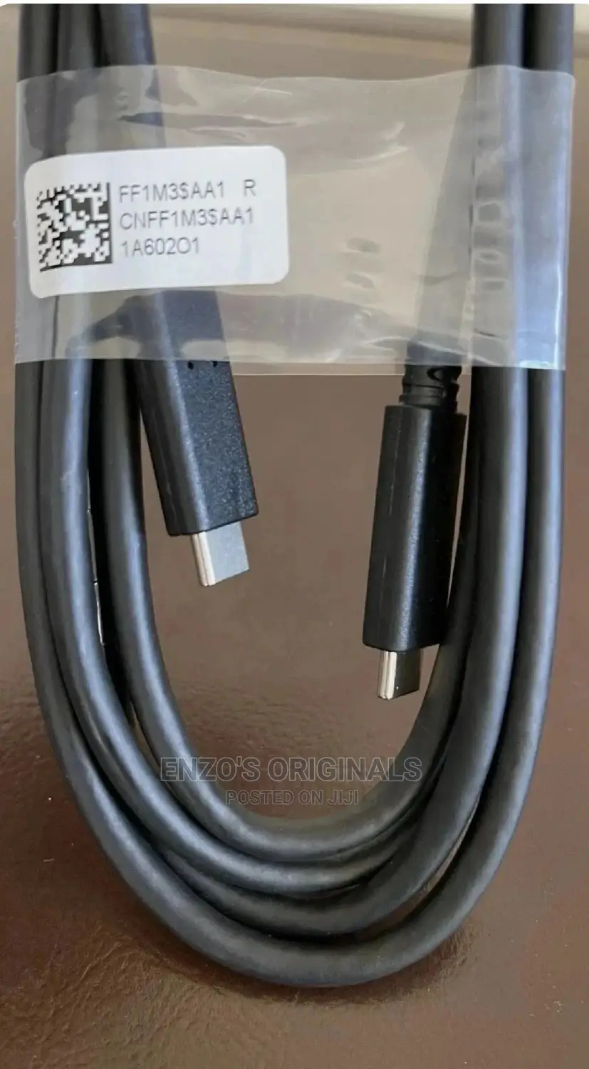 Usb-c To Usb-c Display Cable With Pd 100watts Dell Branded