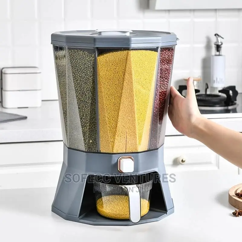 Rice/Corn/Millet/Tombrown Storage Dispenser/Bucket