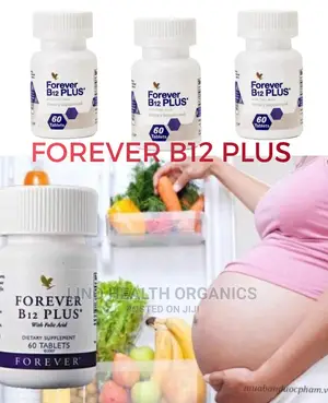 Vitamins B12 With Folic Acid Supplement| Forever B12 Plus