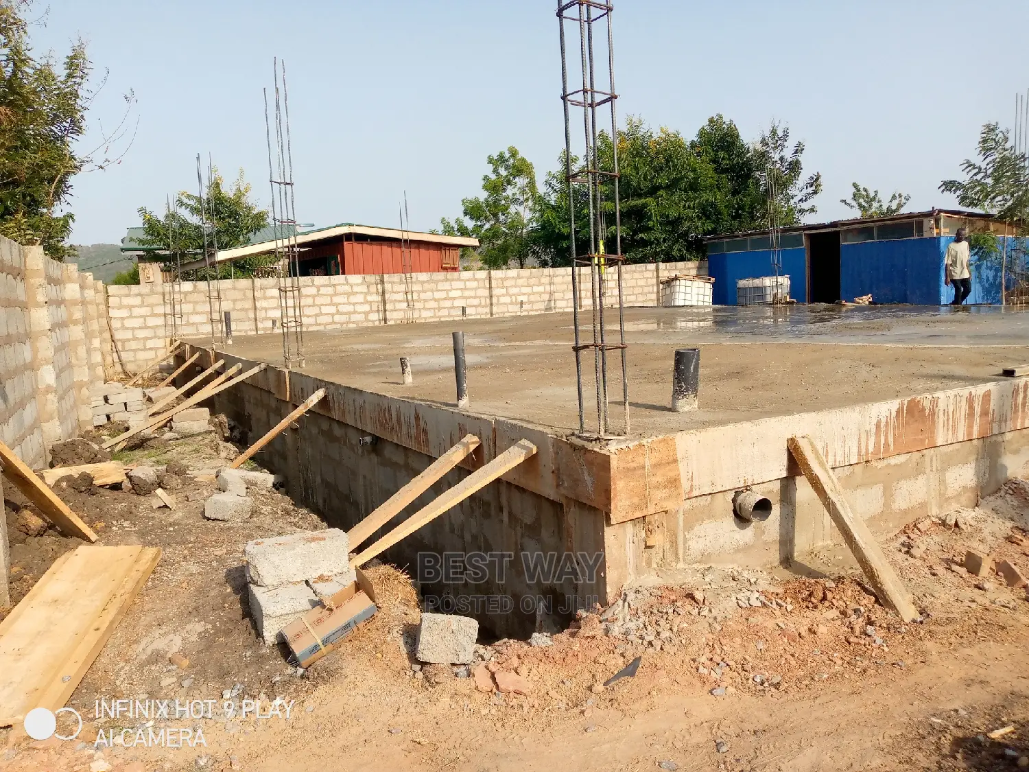 Foundation and Footing Work.