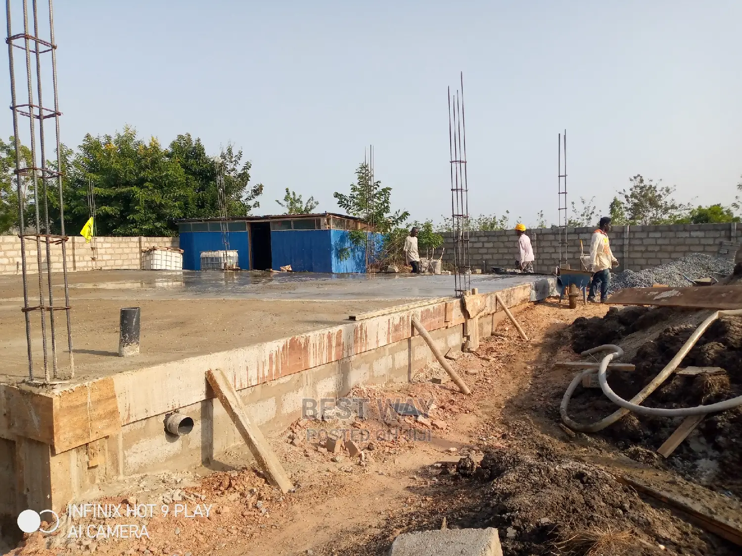 Foundation and Footing Work.