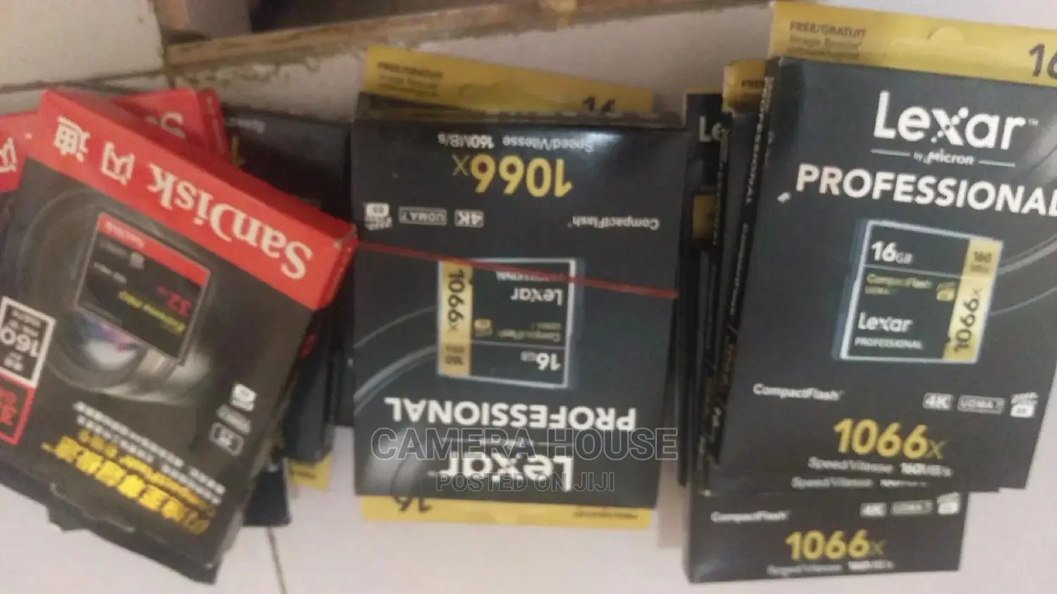 Extreme Pro Sandisk 32GB CF Memory Card