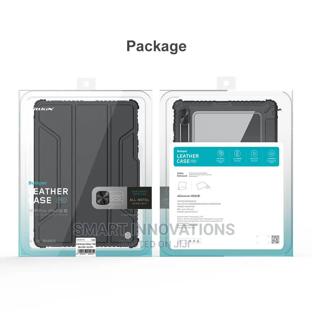 Galaxy Tab S9 Plus | S8 Plus | S7 Plus | S7 Fe Bumper Case