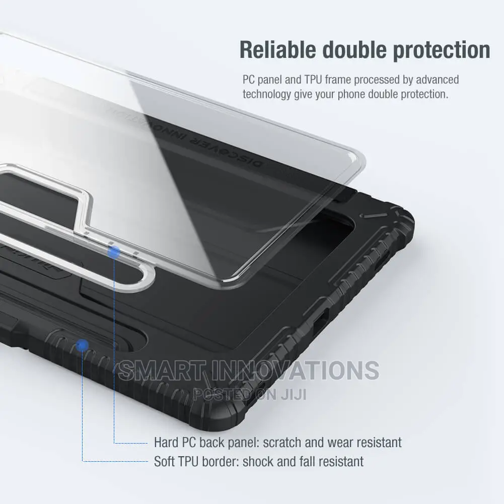 Galaxy Tab S9 Plus | S8 Plus | S7 Plus | S7 Fe Bumper Case