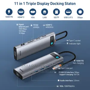 Baseus 11 in 1 Usb C Multiple Hub