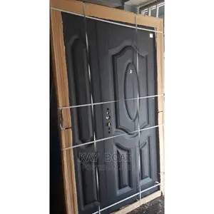 Massive Black Door With All Accessories Available