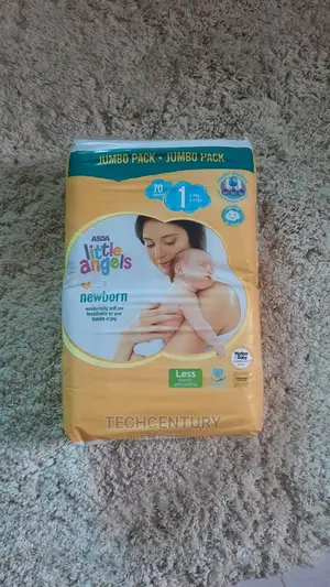 Little Angels Diapers Size 1 and 2