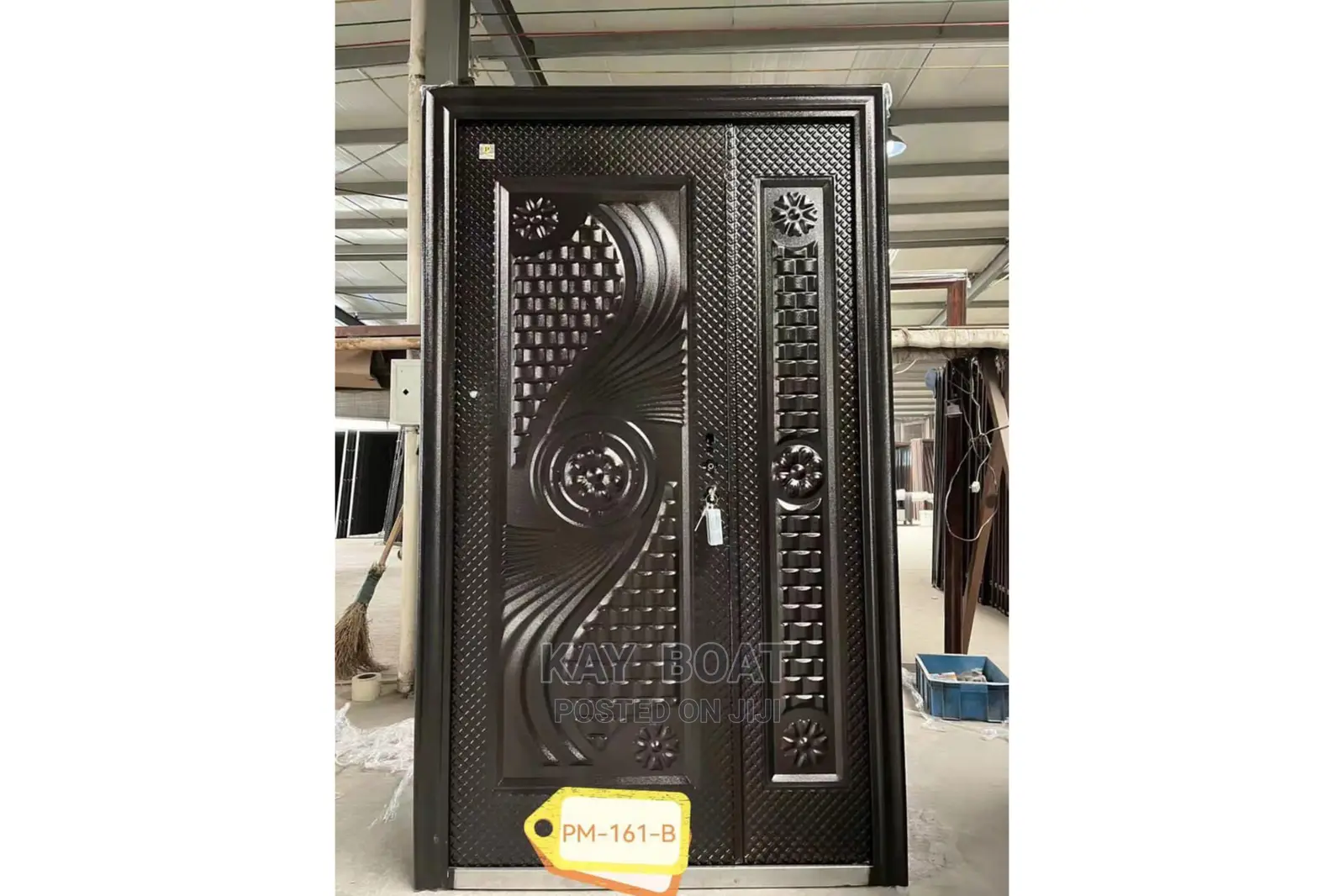 Massive Metal Door With All Accessories Available