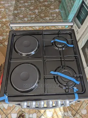 Grilling Volcano Gas and Electric Cooker(2+2)-Size 50x50