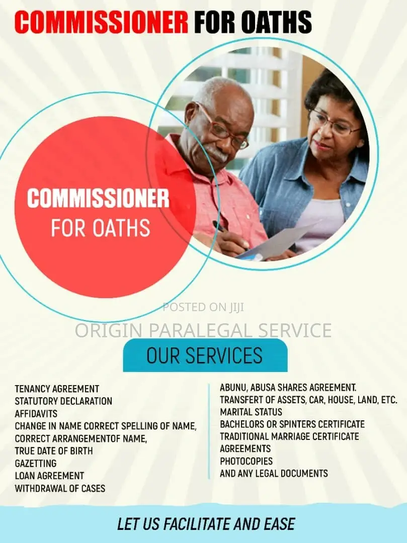 Commissioner for Oaths
