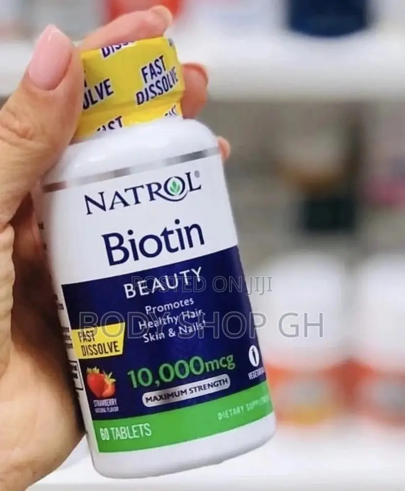 Natrol Biotin - 10,000 MCG for Hair, Skin and Nails