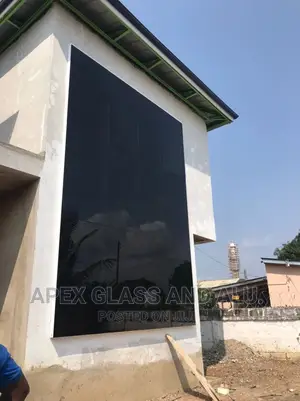 Aluminum Sliding Window With an Arc