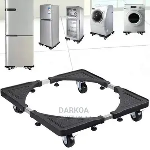Movable Fridge and Washing Machine Stand