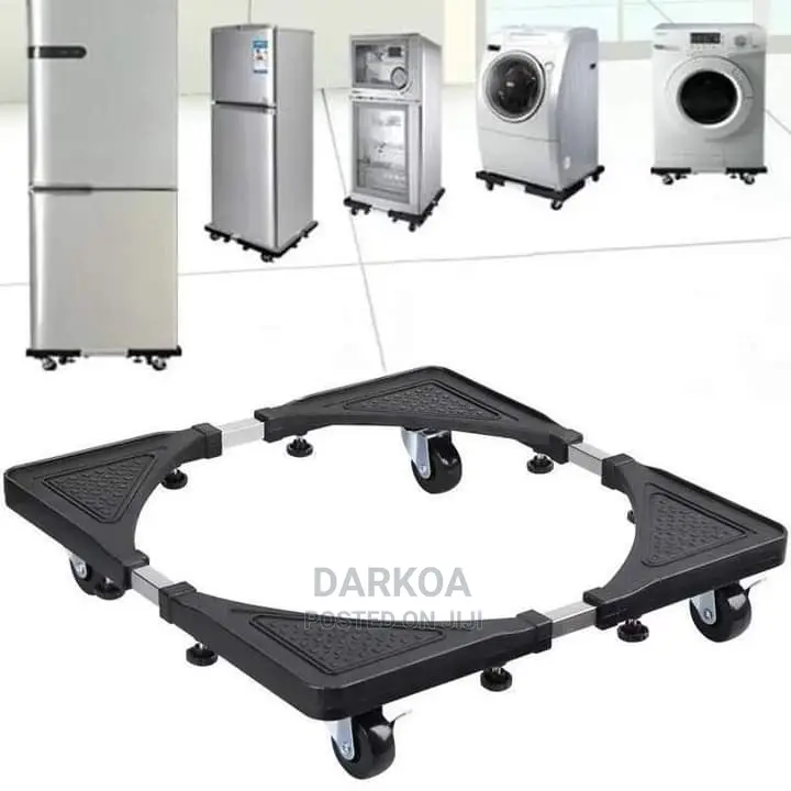 Movable Fridge and Washing Machine Stand