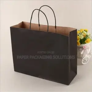 Black Paper Bags