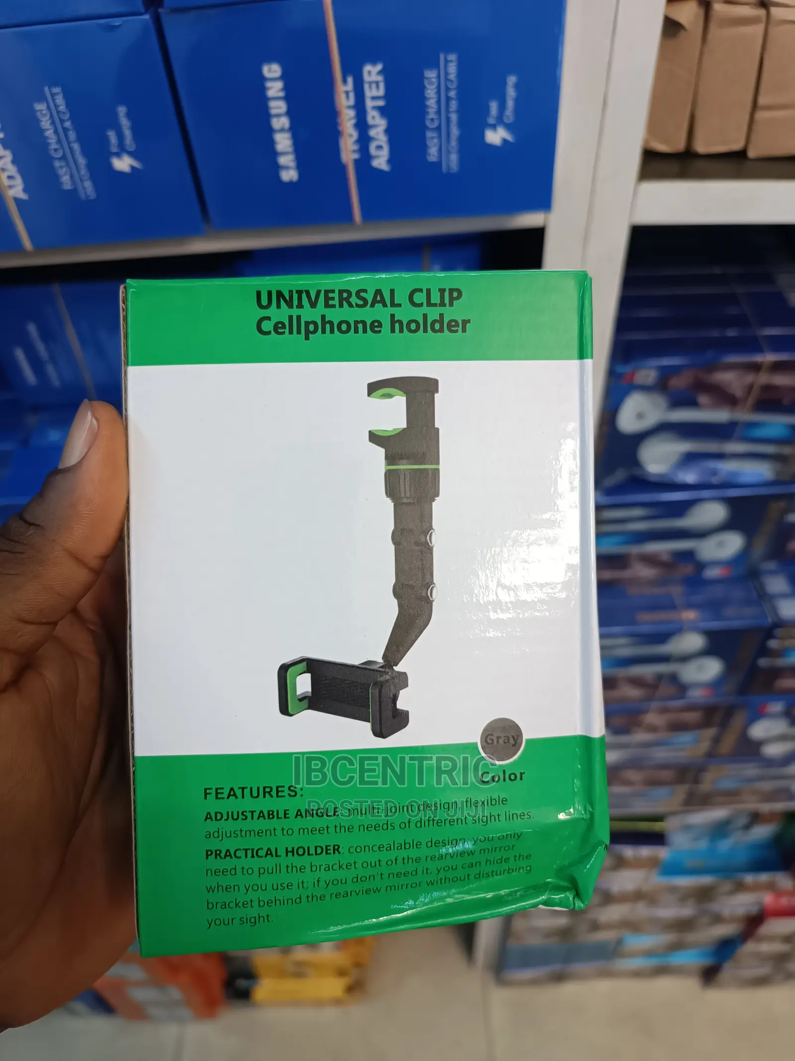 Universal Clip Phone Holder