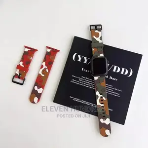 Apple Iwatch Series 7 6 5 4 3 Military Straps