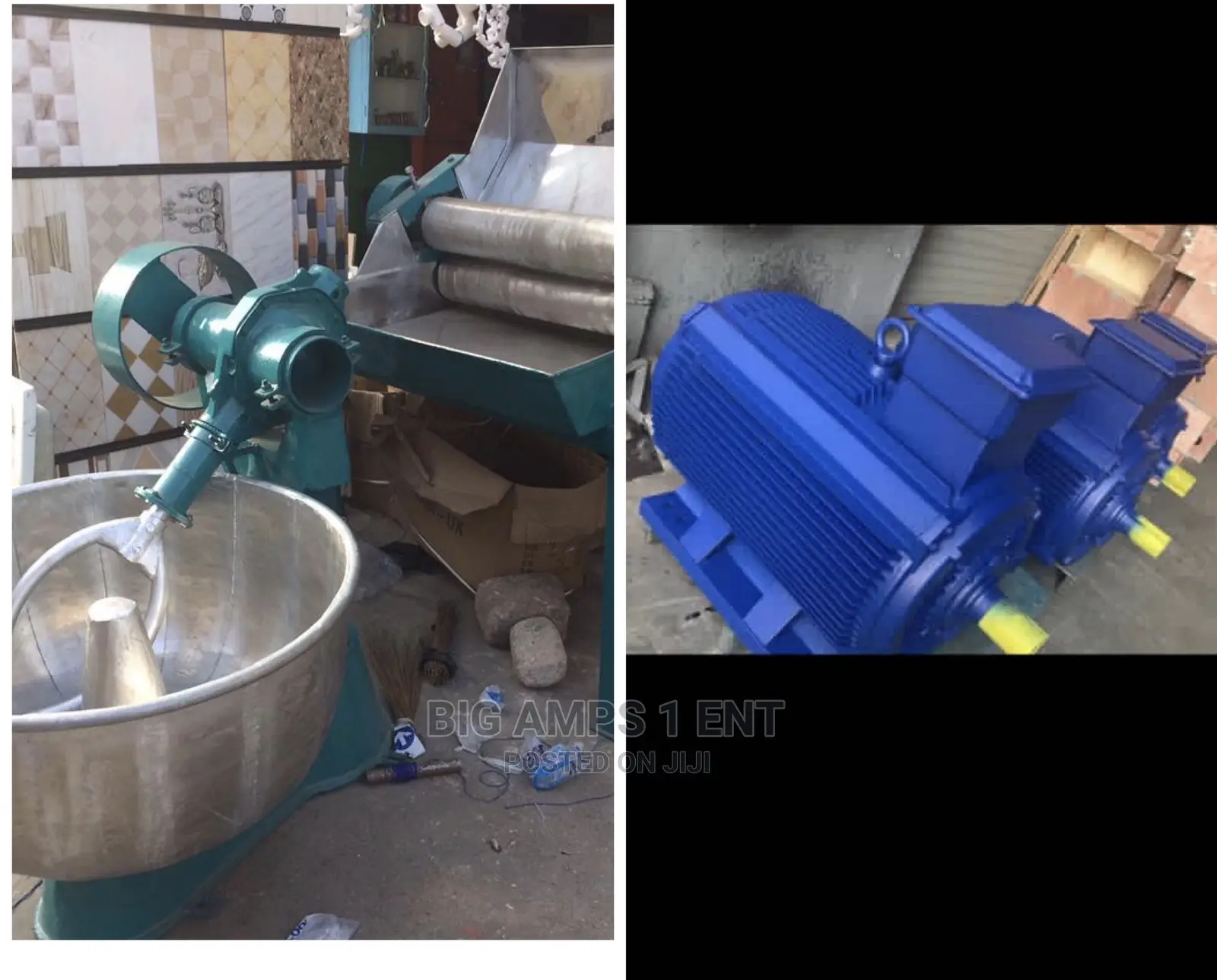 Bread Mixture and Roller With 3 Electric Motors