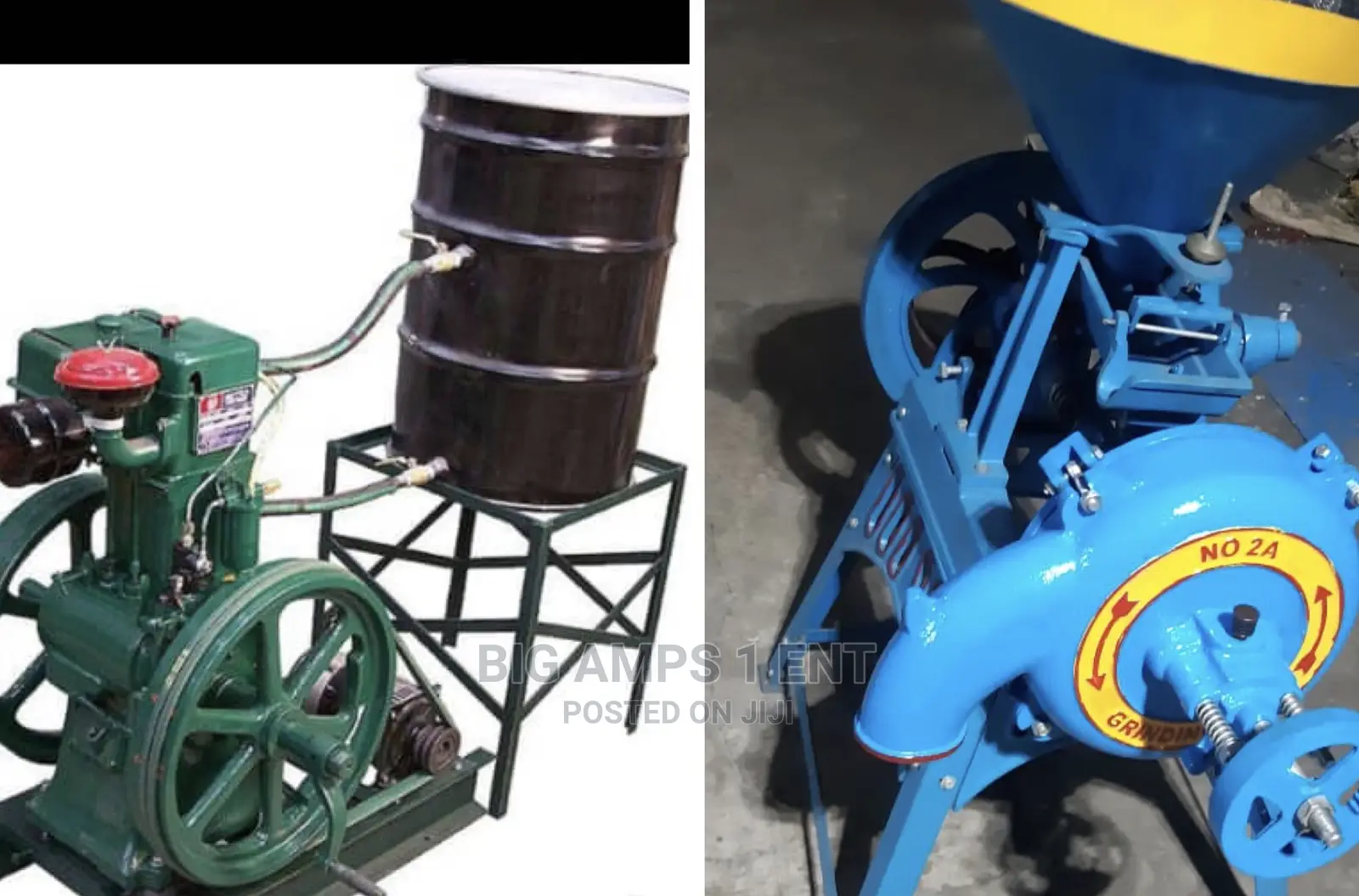 Nissan Corn Mill and Engine