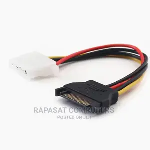 Power Cable - SATA 15pin To 4pin Molex Power Connector