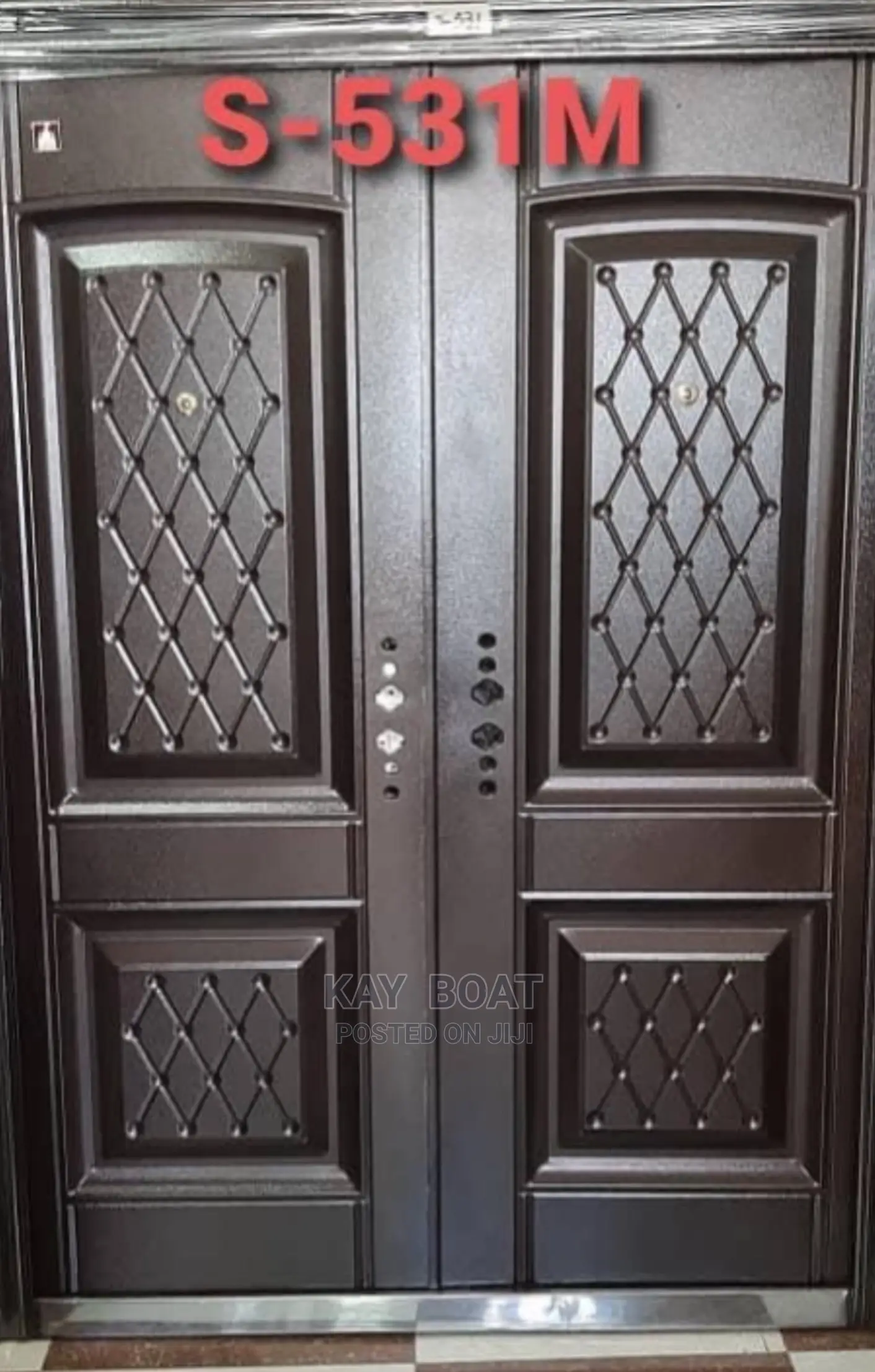 Smoth Double Door Available