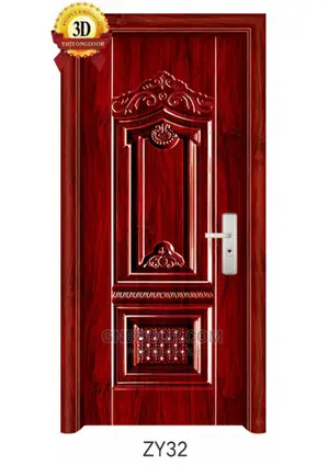 Interior Door American Door Metal Coated Wooden Door