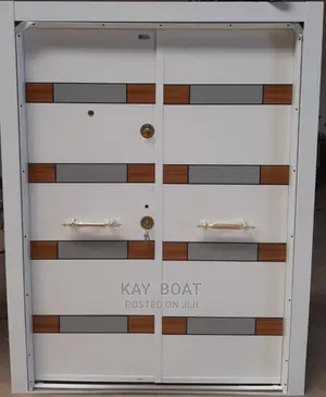 Elegant Double Armored Door Available