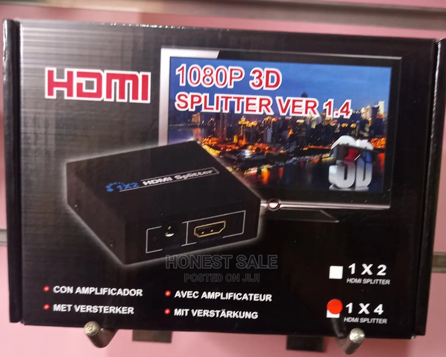 HDMI One Input Four Output HDMI Splitter