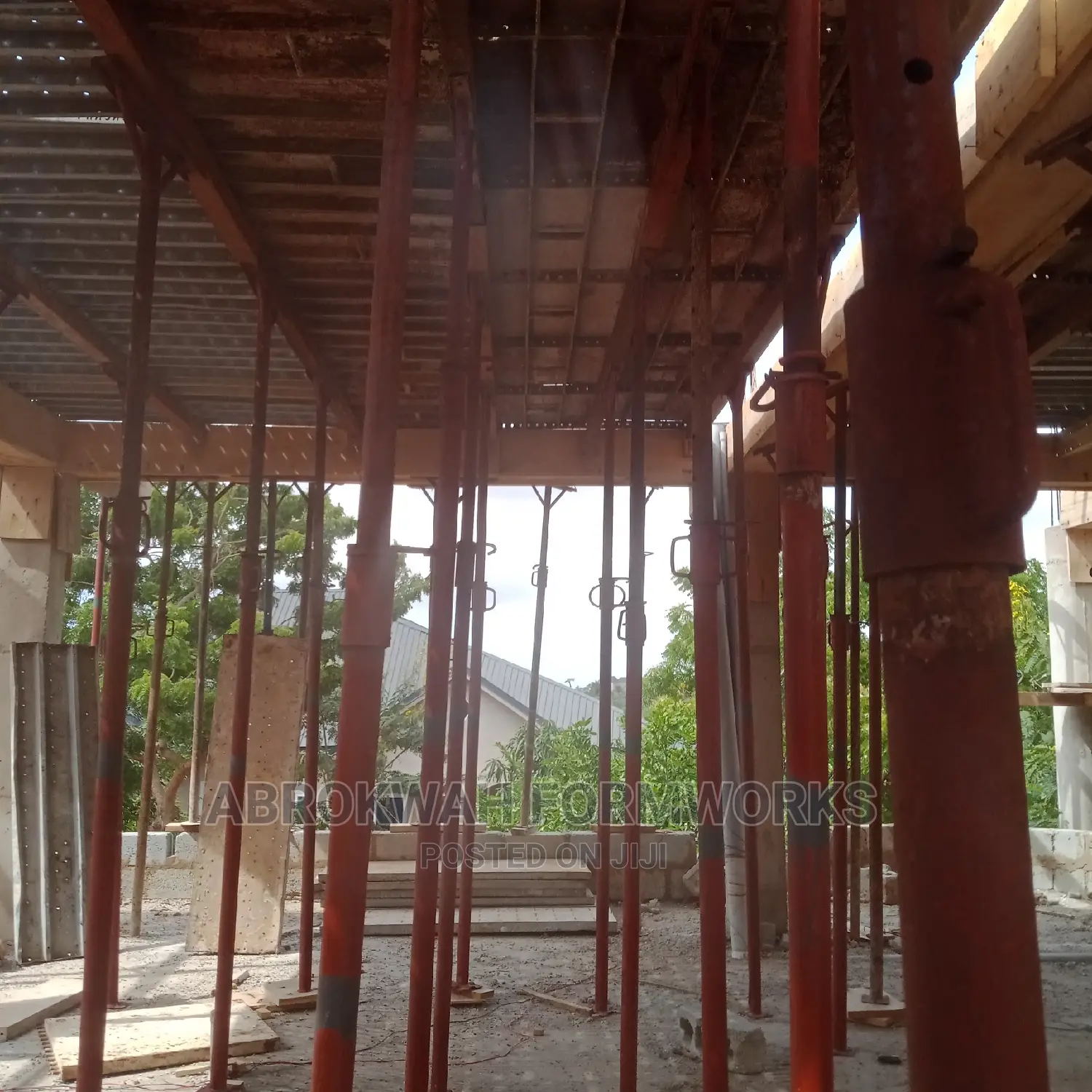 Formworks/Slabs/Decking/Pillars/Colums/Scaff/Concrete/Rods