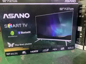 Asano 50" Smart Android (14) Satellite Digital Led Tv