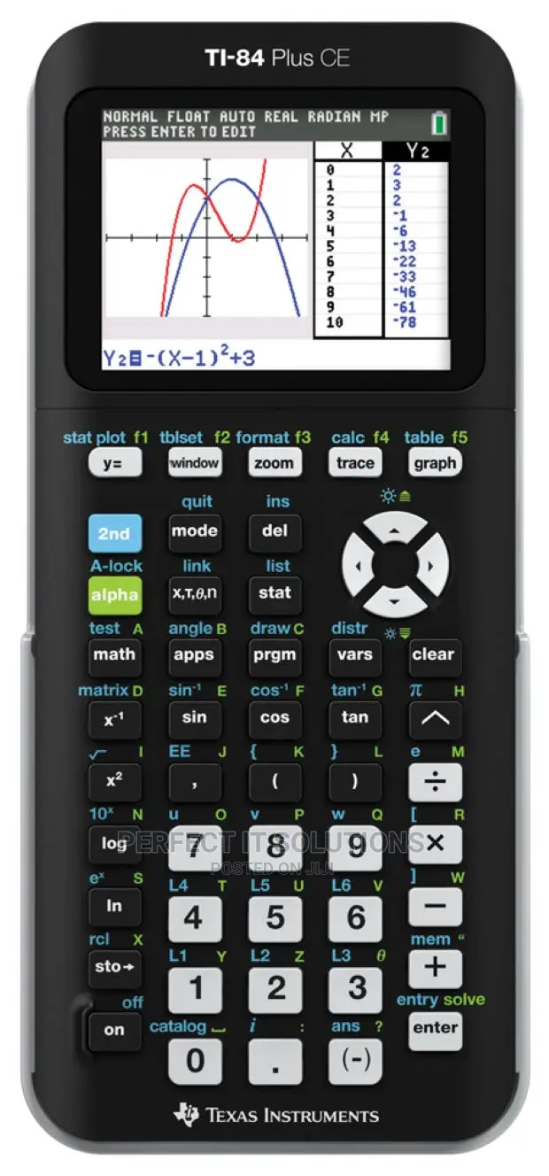 Texas Instruments TI 84 Plus CE Graphing Calculator