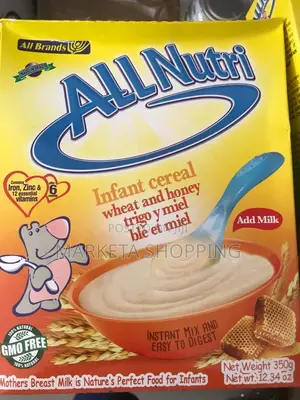 All Nutri Infant Cereal 350g Wheat and Honey