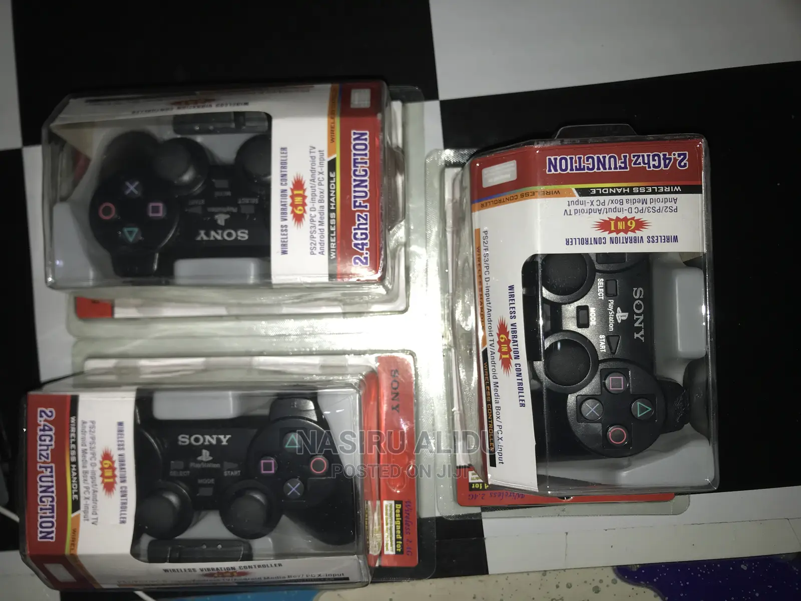 Xbox360 Wired Controller and Ps3 Wireless ,Phone Controllers