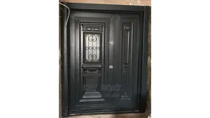 Massive Heavy Door With Accessories
