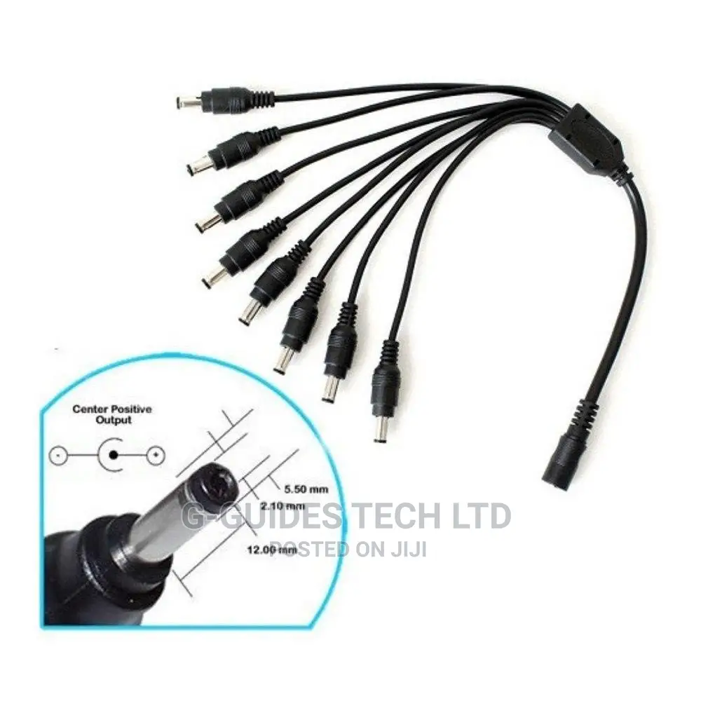8way DC Camera Power Splitter
